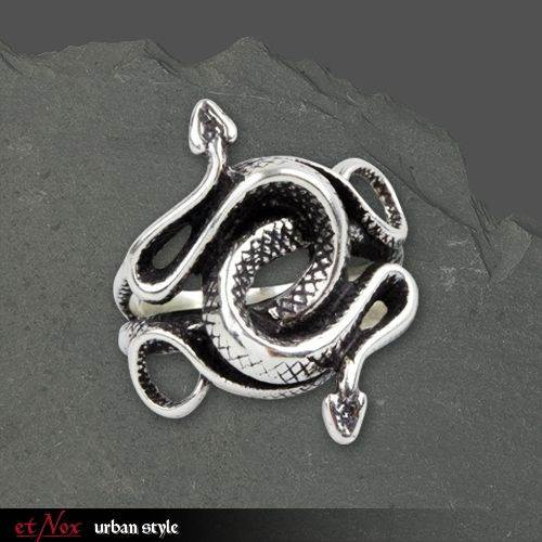 Ring 'Double Snake'