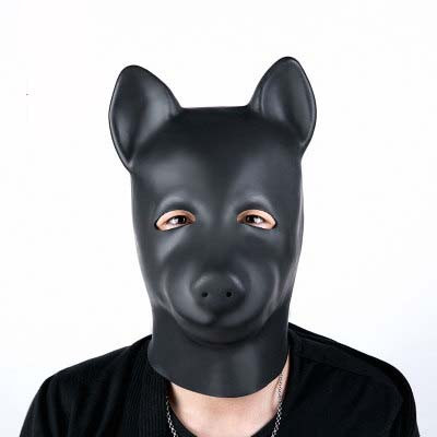 Latex Maske Hund