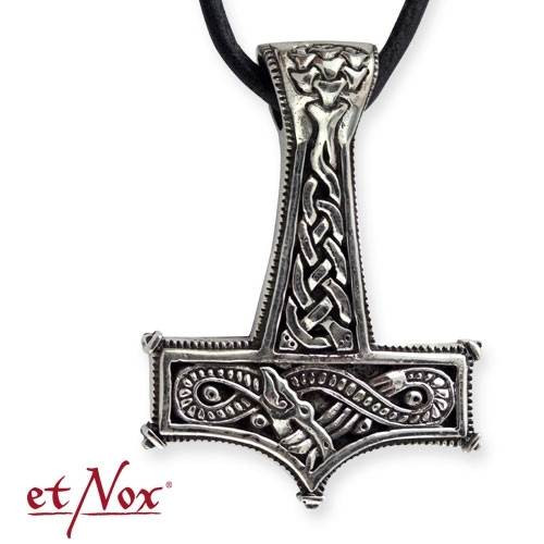 Silberanhänger 'Celtic Thor's Hammer'
