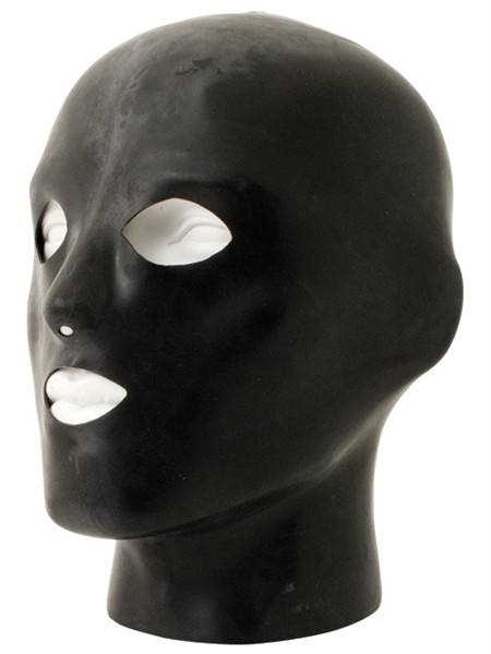 Latex Maske anatomisch - Nase, Mund, Augen offen