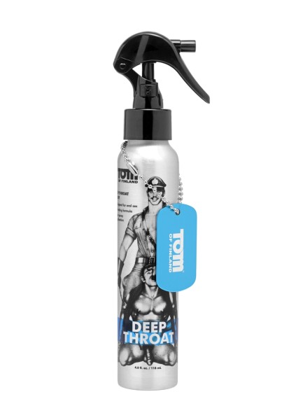 Tom of Finland Deep Throat Spray- 4 oz