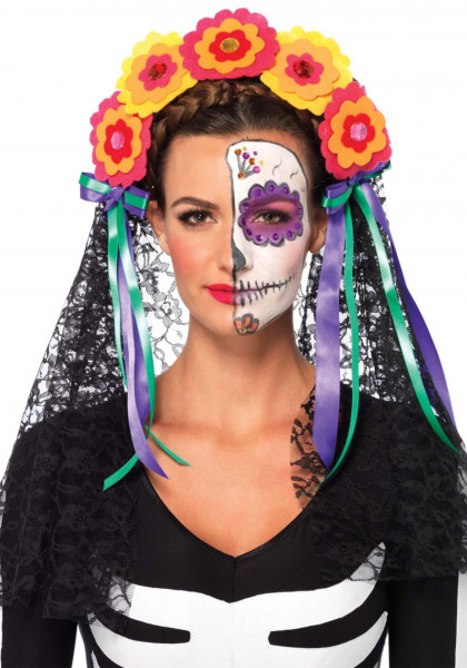 Haarspange "Day of the Dead"