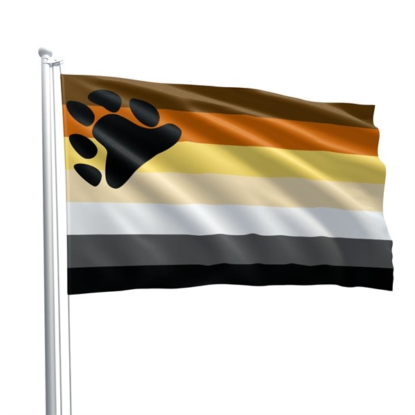 Bear Pride Flagge