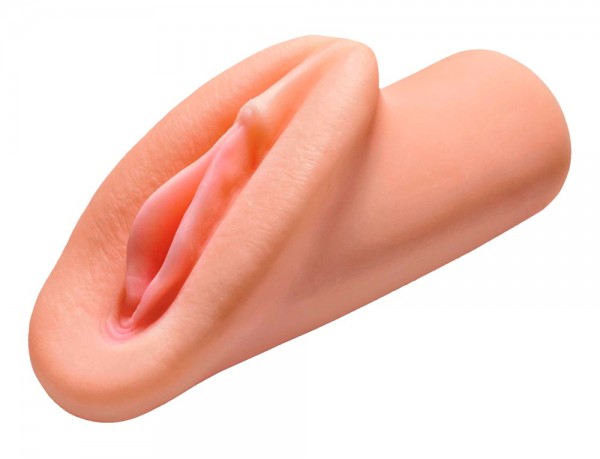 Masturbator in lebensechter Vagina-Optik mit Rillen und großen Noppen