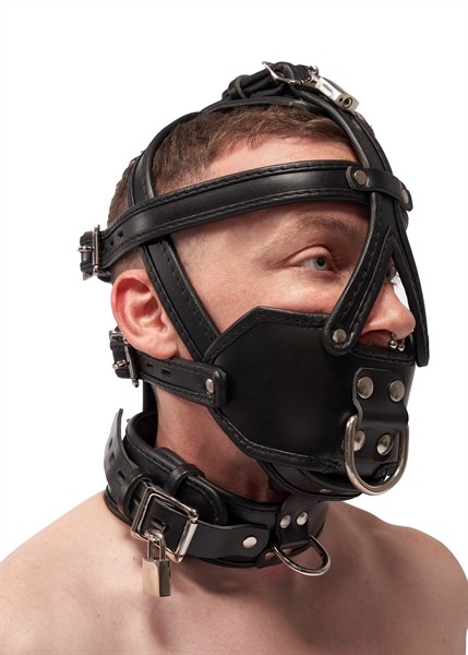 Leder Harness 'Extreme Muzzle'