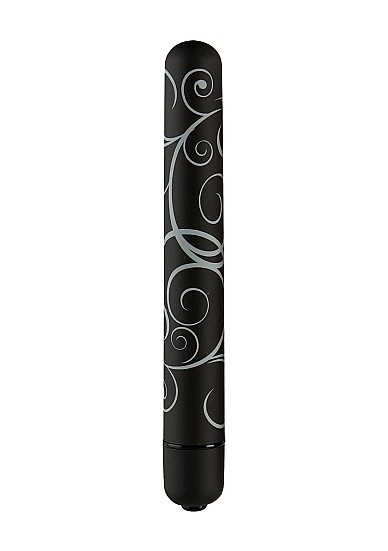 Vibrator mit abstraktem Design - schwarz