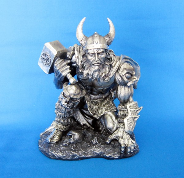 Thor/Donar Donnergott Figur aus Polyresin