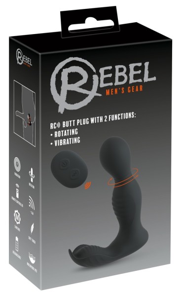 Rebel RC Butt Plug Rotating Vi